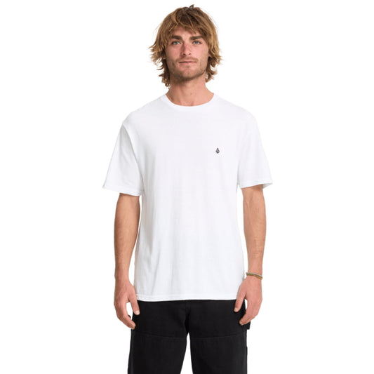 T-shirt Volcom Stone Blank BSC White - Bsc - Insidshop.com
