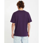 T-shirt Volcom Stone Blanks Grape Royal - Black