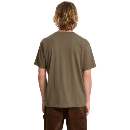 T shirt Volcom Stone Blanks Sage Leaf Black Insidshop.com