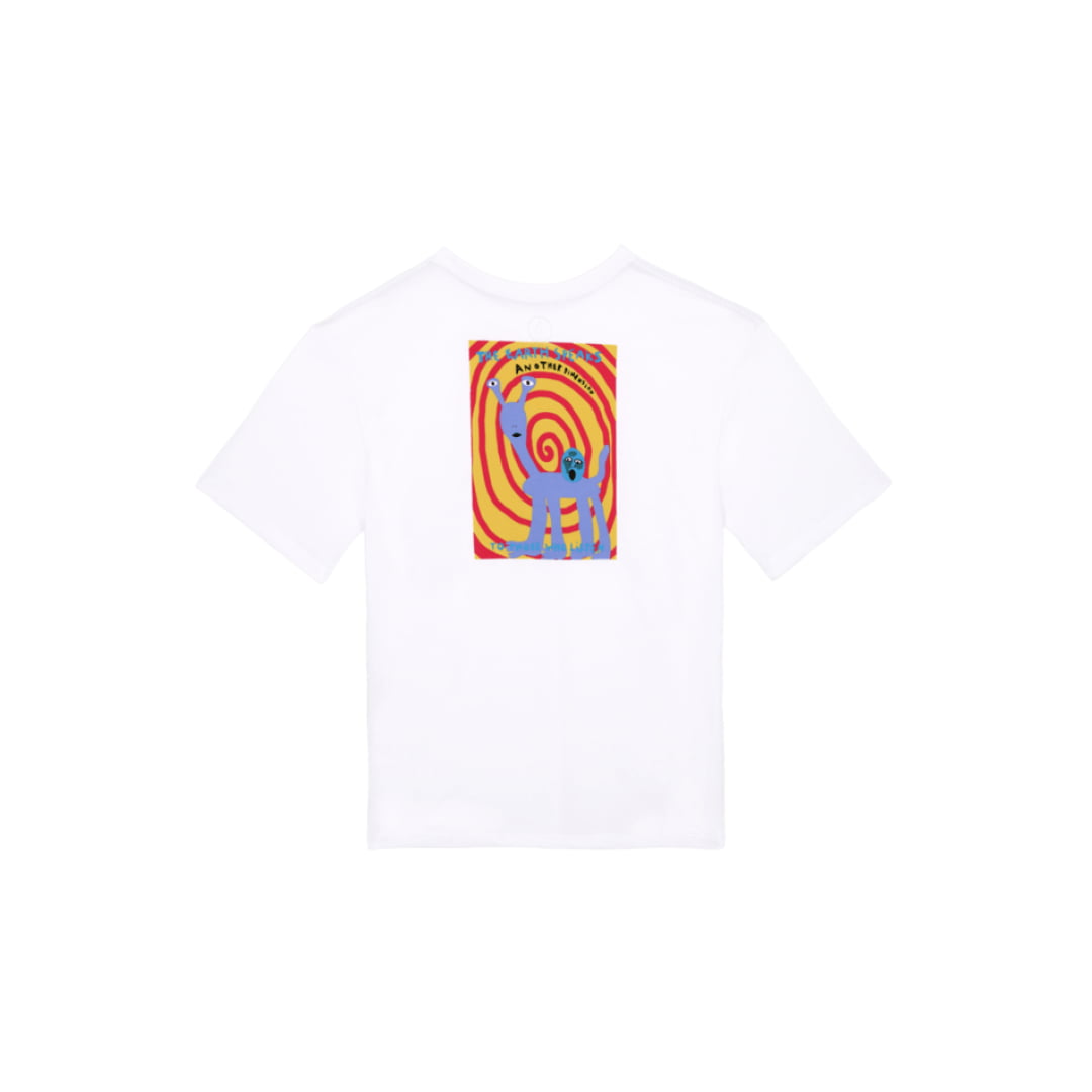 T-shirt Volcom Weirdcard SST White - Insidshop.com