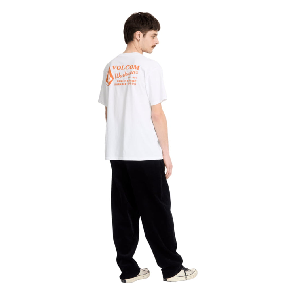 T-shirt Volcom Workwear SST White Combo - Sst