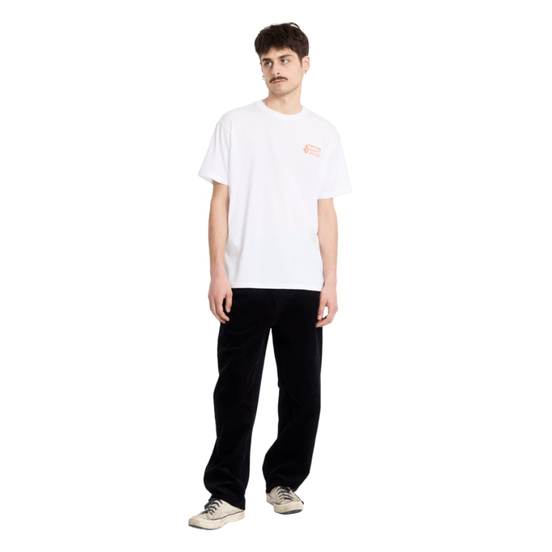 T-shirt Volcom Workwear SST White Combo - Sst