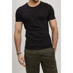 T-shirt Y.Two Col Rond F038 Noir - Y.two - Insidshop.com