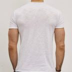 T-shirt Y.Two Col Rond F038 White - Y.two Light Gris