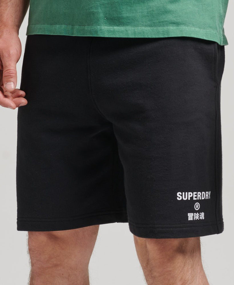 Short Superdry Code Core Sport Black