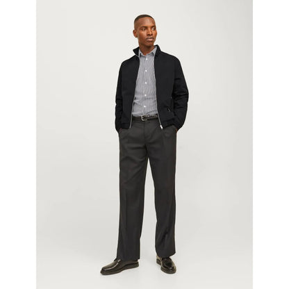 Veste Bomber Jack & Jones JJERUSH Harrington Black - Jjerush