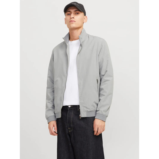 Veste Bomber Jack & Jones JJERUSH Harrington Ultimate Grey