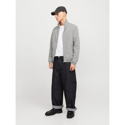 Veste Bomber Jack & Jones JJERUSH Harrington Ultimate Grey