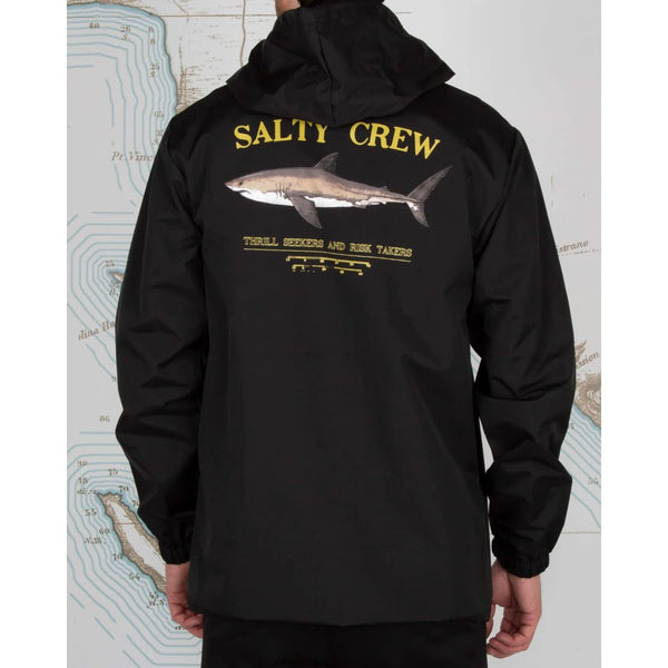 Veste Coupe-Vent Salty Crew Bruce Snap Black - Coupe-vent -