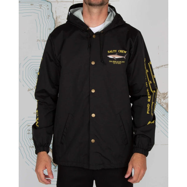 Veste Coupe-Vent Salty Crew Bruce Snap Black - Coupe-vent -