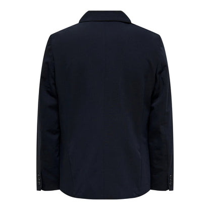 Veste de Blazer Only & Sons Onseve 2 Boutons Dark Navy - De