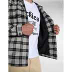 Veste Dickies Laughlin Hood Flannel Black - Insidshop.com