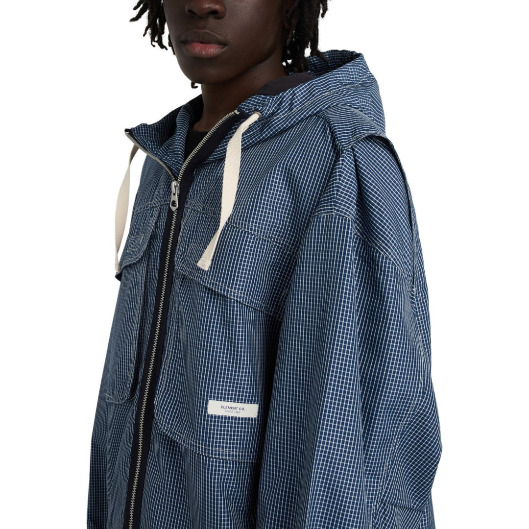 Veste Element Gingham Hooded Checks - Insidshop.com