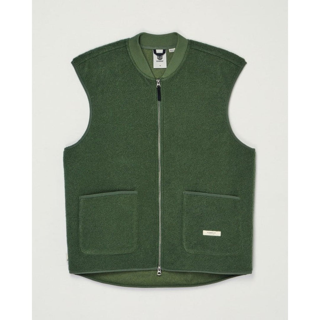 Veste Element Sefton Gilet Bronze Green - Insidshop.com