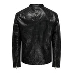 Veste en Cuir Only & Sons Onslucius Black - Insidshop.com