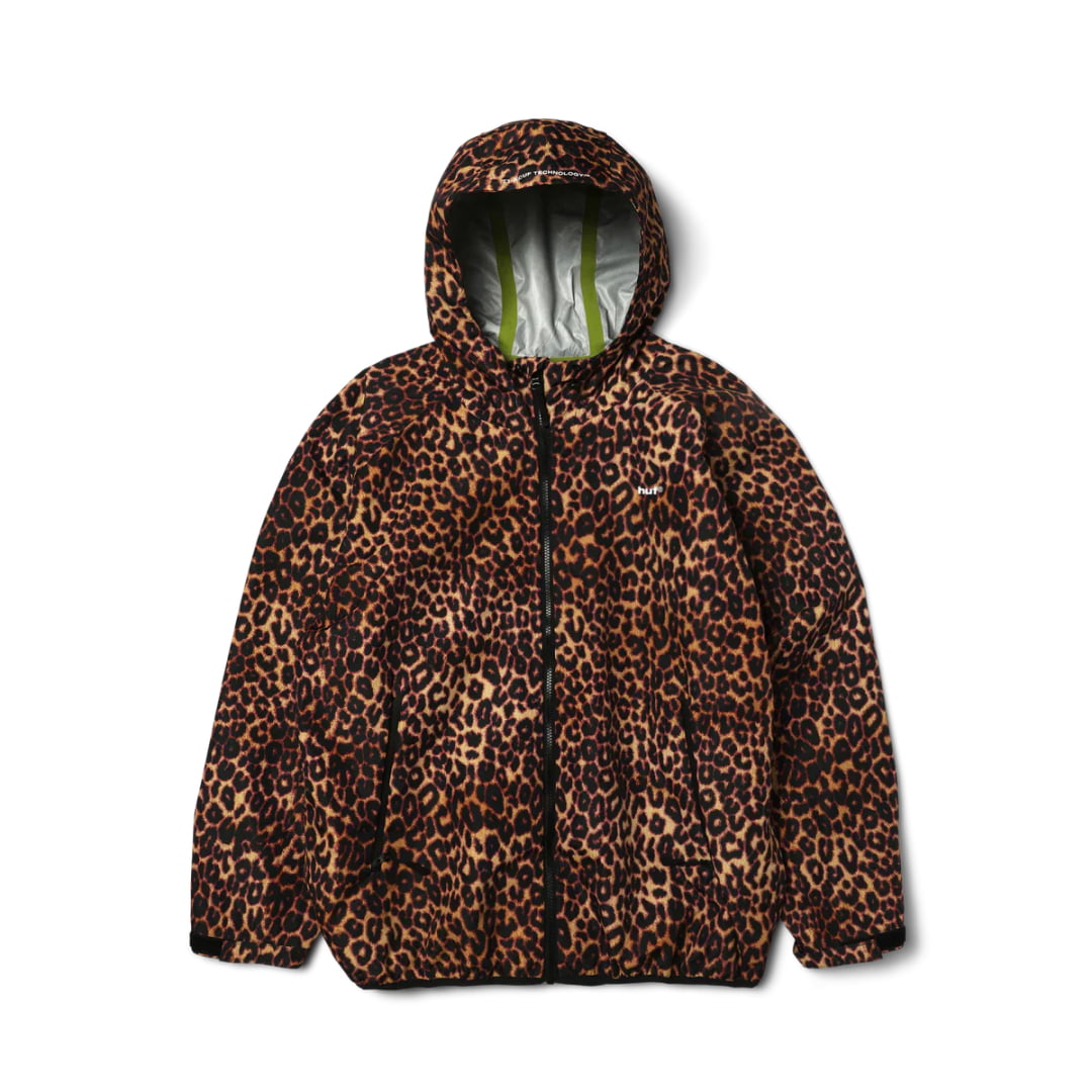 Veste HUF Rainier Printed Shell Brown - Huf - Insidshop.com