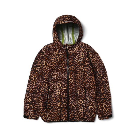 Veste HUF Rainier Printed Shell Brown - Huf - Insidshop.com