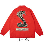 Veste HUNGER Cobra Coach Jacket Red - Hunger - Insidshop.com