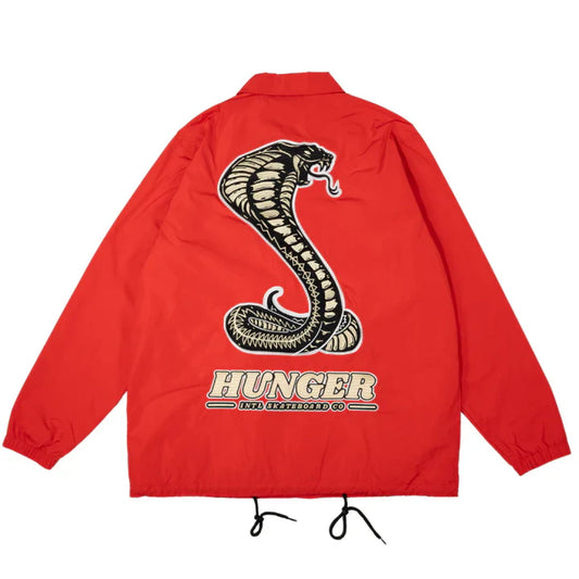 Veste HUNGER Cobra Coach Jacket Red - Hunger - Insidshop.com