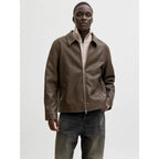 Veste Jack & Jones JJECASABLANCA Chocolate Brown