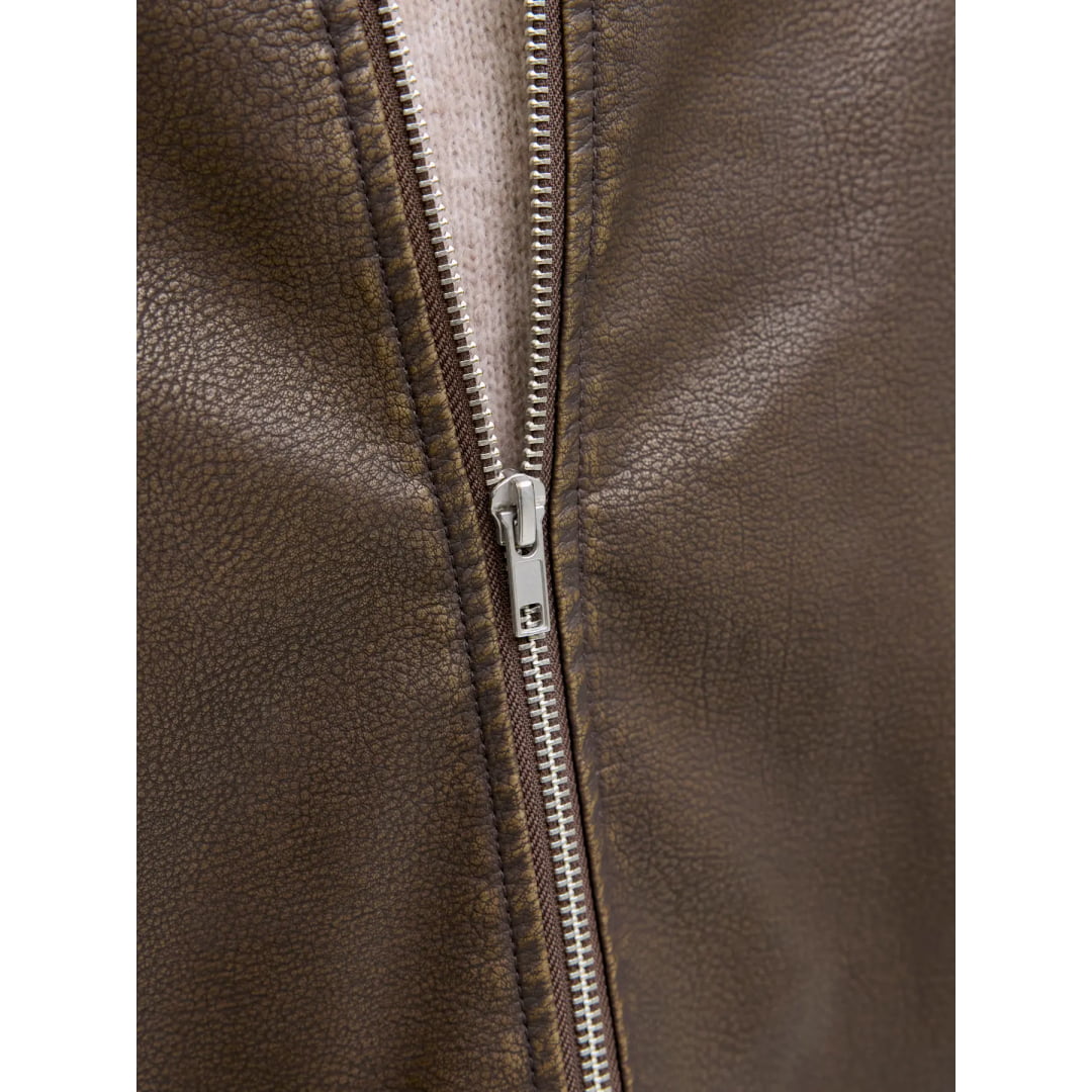 Veste Jack & Jones JJECASABLANCA Chocolate Brown