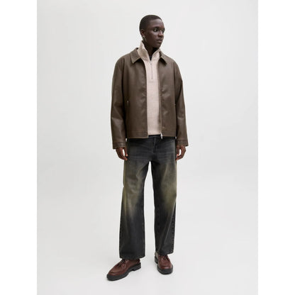 Veste Jack & Jones JJECASABLANCA Chocolate Brown