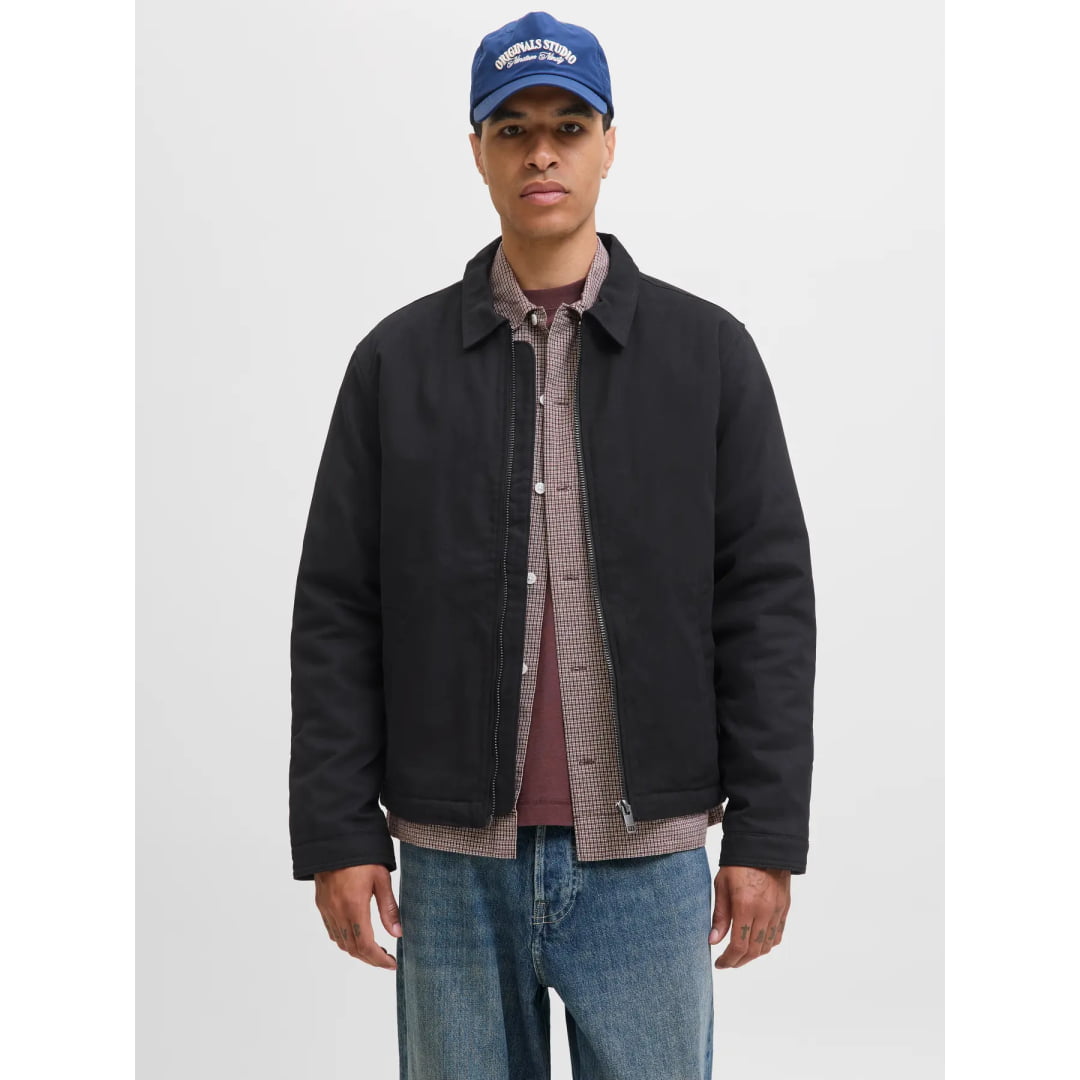 Veste Jack & Jones JJEDVOER Worker Black - Jjedvoer