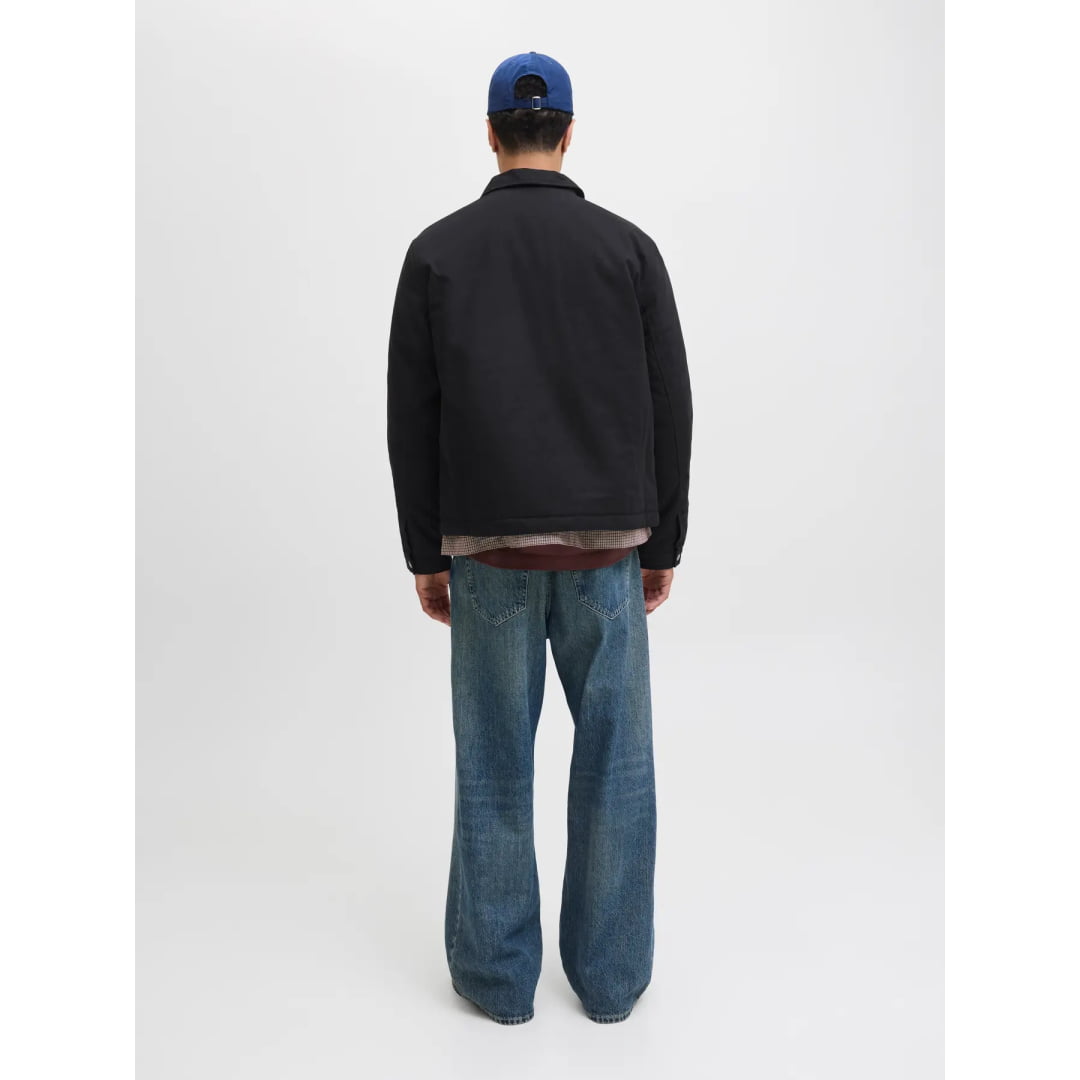 Veste Jack & Jones JJEDVOER Worker Black - Jjedvoer