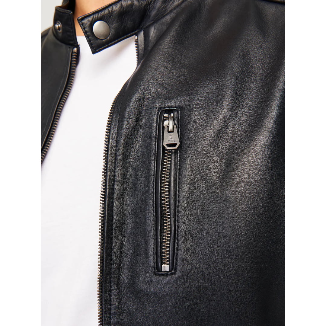 Veste Jack & Jones JJELIAM Lamb Black - Jjeliam