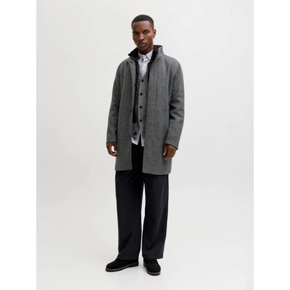 Veste Jack & Jones JPRCCKEITH Wool Blend Stancollar Coat