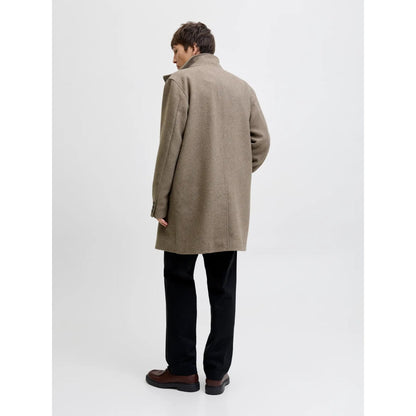 Veste Jack & Jones JPRCCKEITH Wool Blend Stancollar Coat