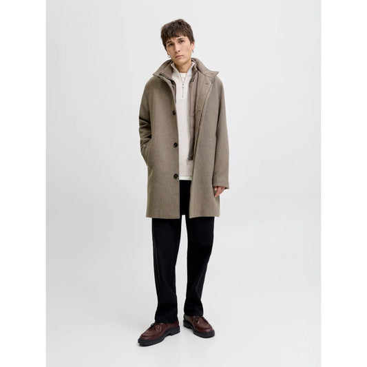 Veste Jack & Jones JPRCCKEITH Wool Blend Stancollar Coat