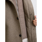 Veste Jack & Jones JPRCCKEITH Wool Blend Stancollar Coat