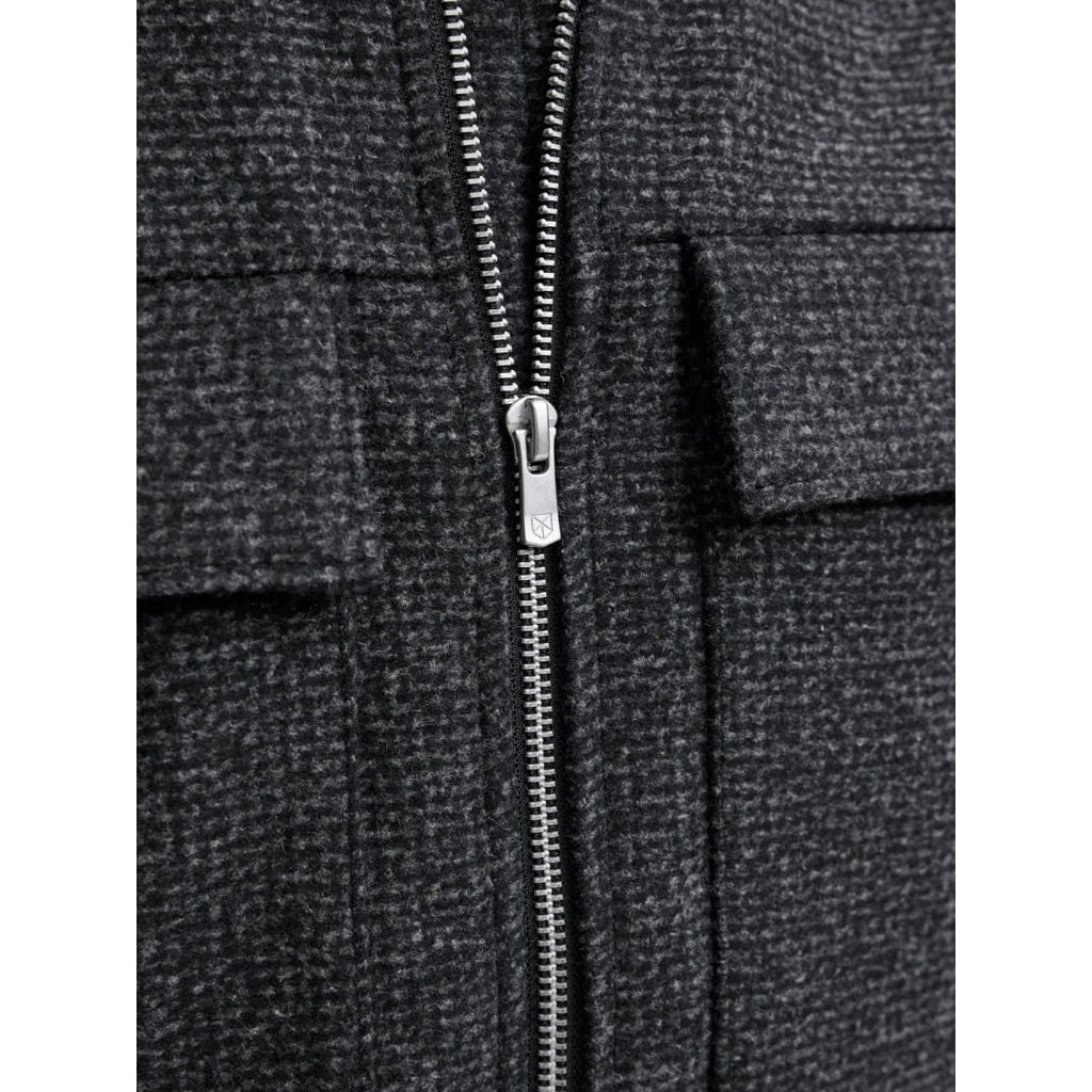 Veste Jack & Jones JPRCCRUSSEL Wool Blend Charcoal Gray