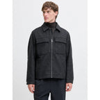 Veste Jack & Jones JPRCCRUSSEL Wool Blend Charcoal Gray