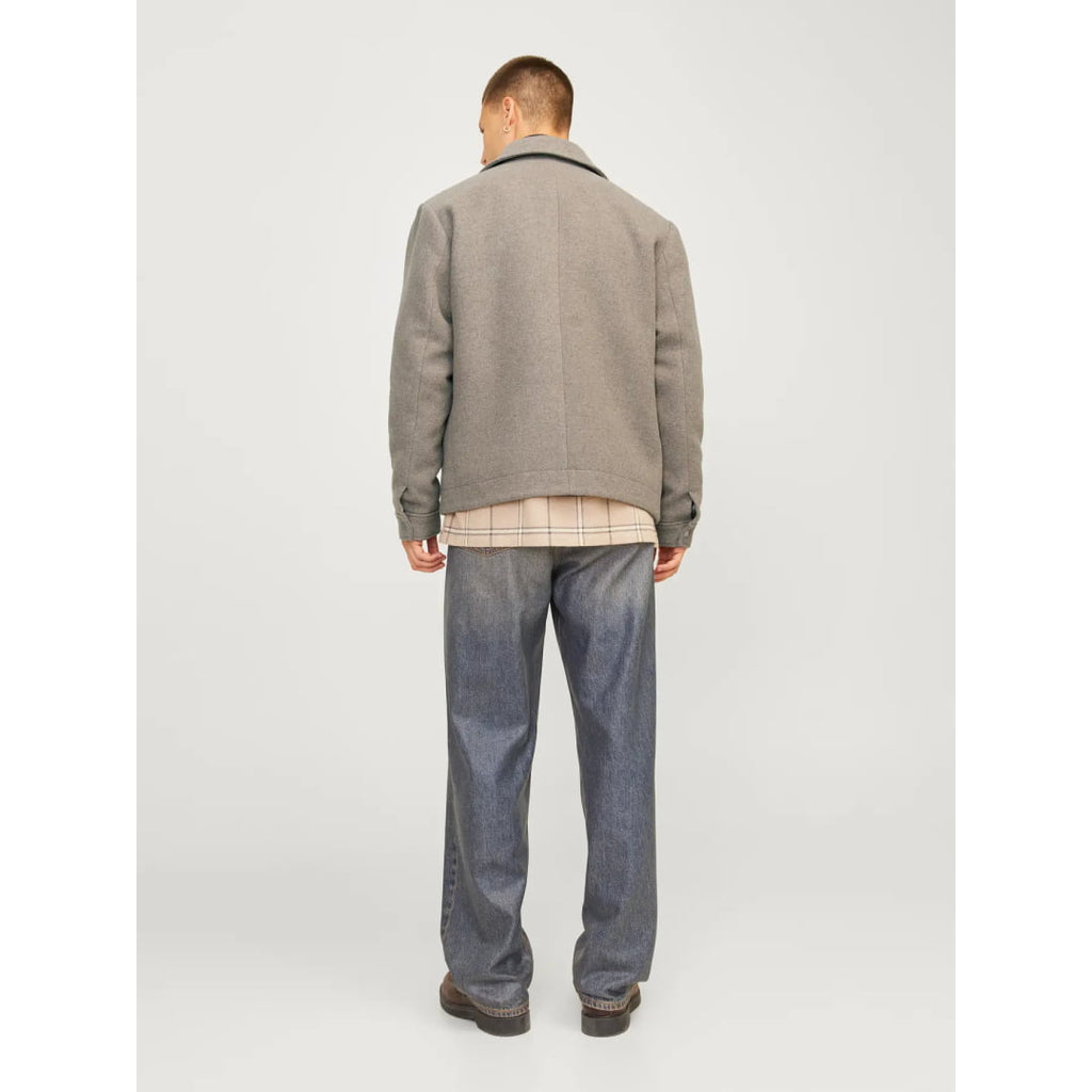 Veste Jack & Jones JPRCCRUSSEL Wool Blend Greige Jprccrussel