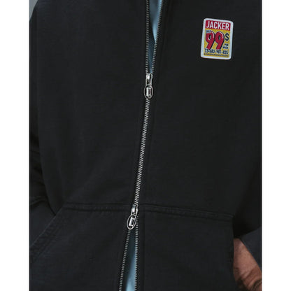 Veste Jacker Fearless Washed Hoodie Zip Black