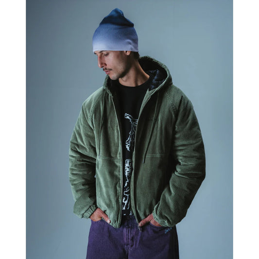 Veste Jacker Hood Corduroy Green - Insidshop.com