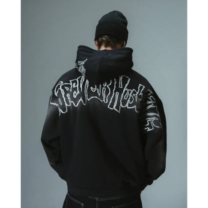 Veste Jacker Karen Hoodie Zip Black - Insidshop.com