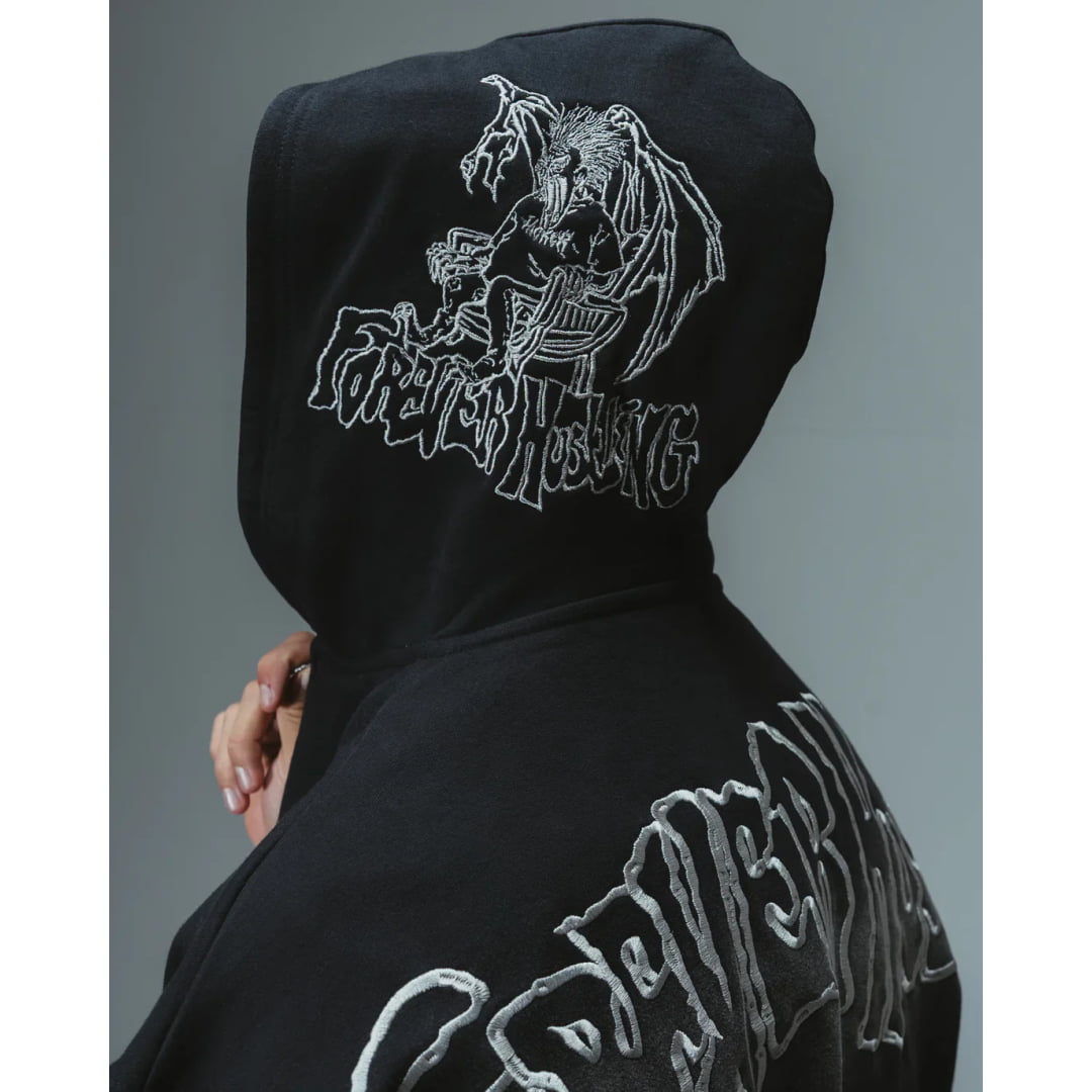Veste Jacker Karen Hoodie Zip Black - Insidshop.com