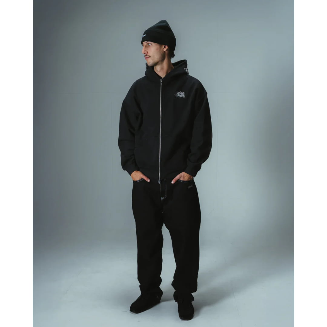 Veste Jacker Karen Hoodie Zip Black - Insidshop.com