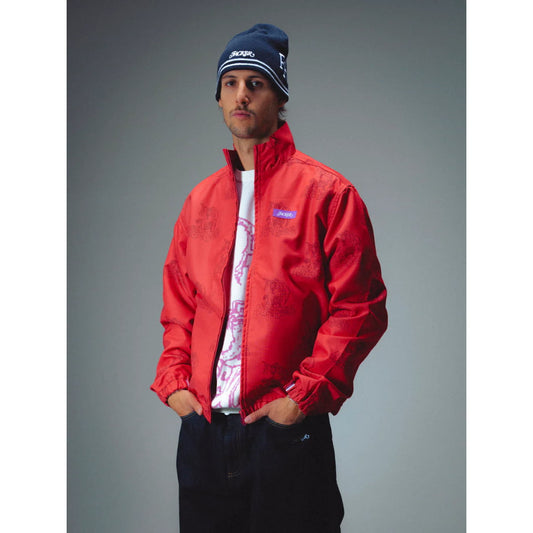 Veste Jacker Karen Ripstop Nylon Red - Insidshop.com