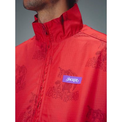 Veste Jacker Karen Ripstop Nylon Red - Insidshop.com