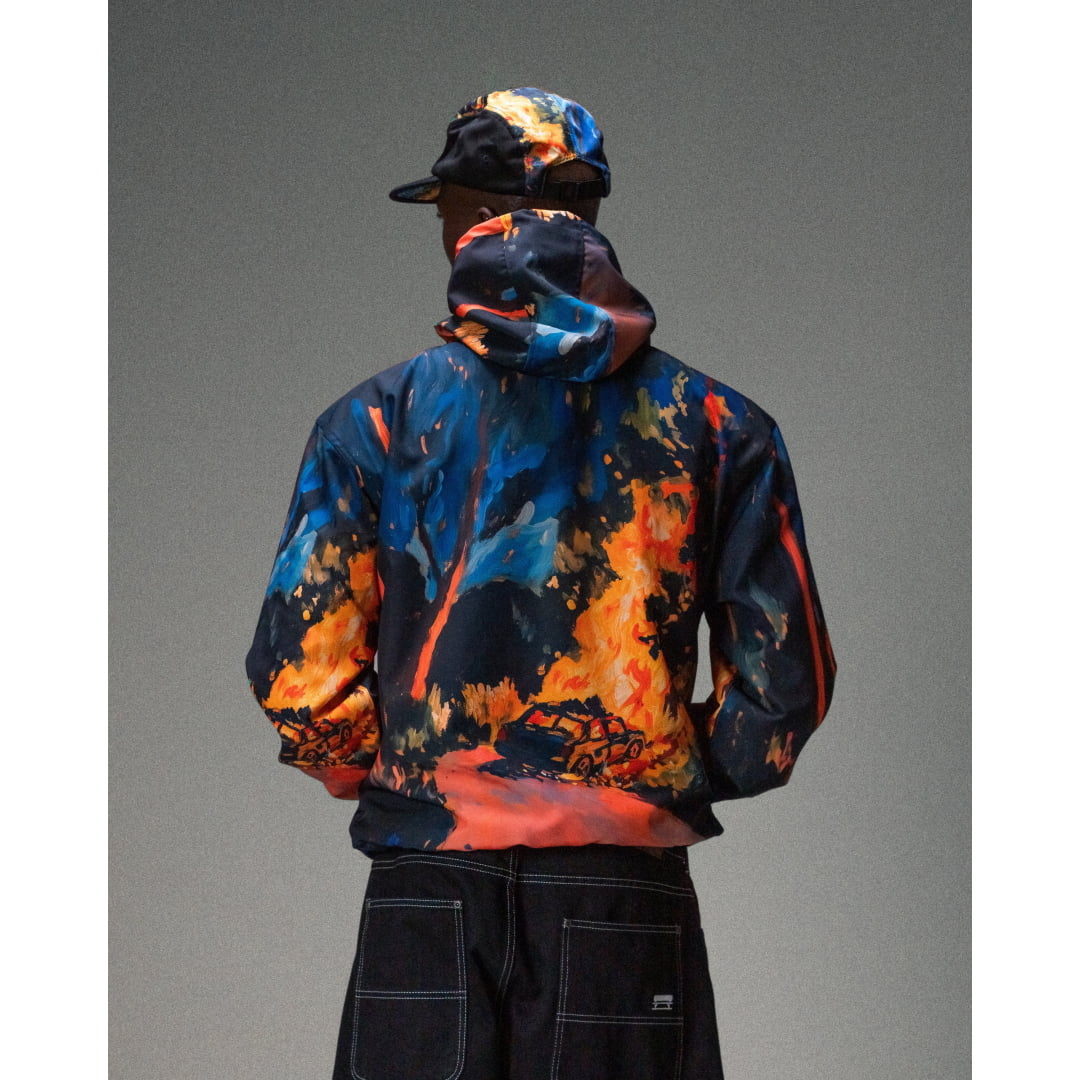 Veste Jacker Last Night J-Wind AOP - Insidshop.com