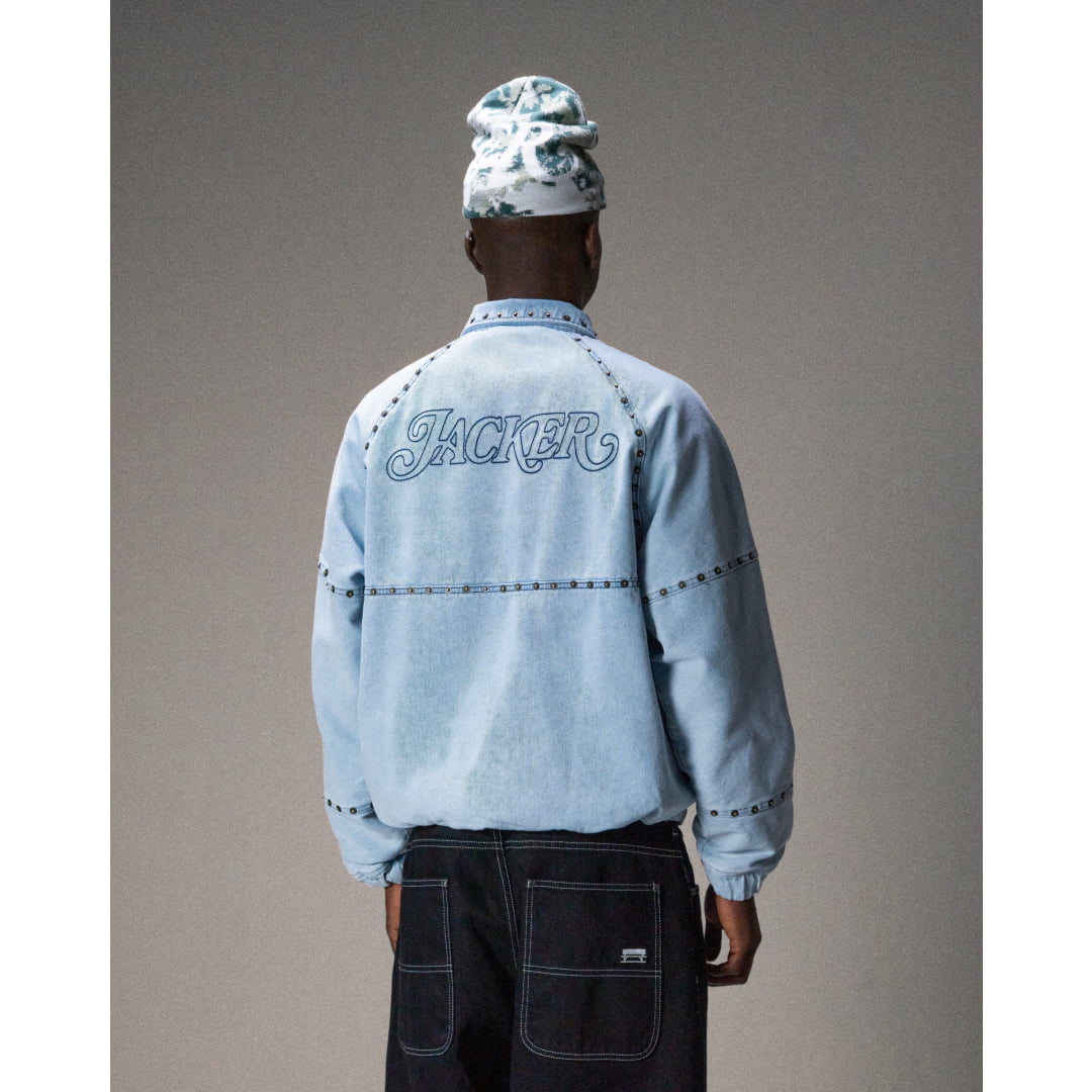 Veste Jacker Rivet Denim Blue - Insidshop.com
