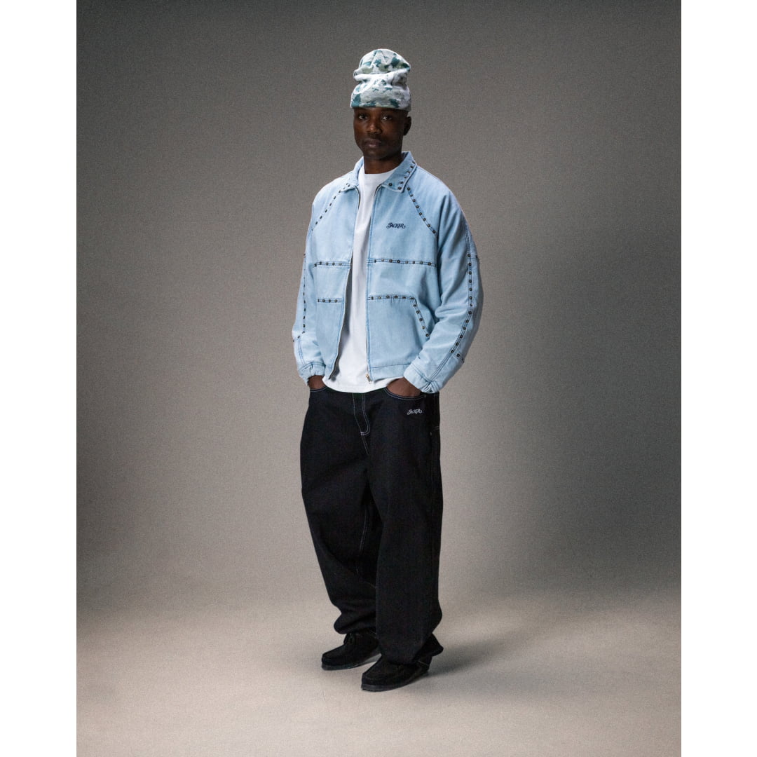 Veste Jacker Rivet Denim Blue - Insidshop.com