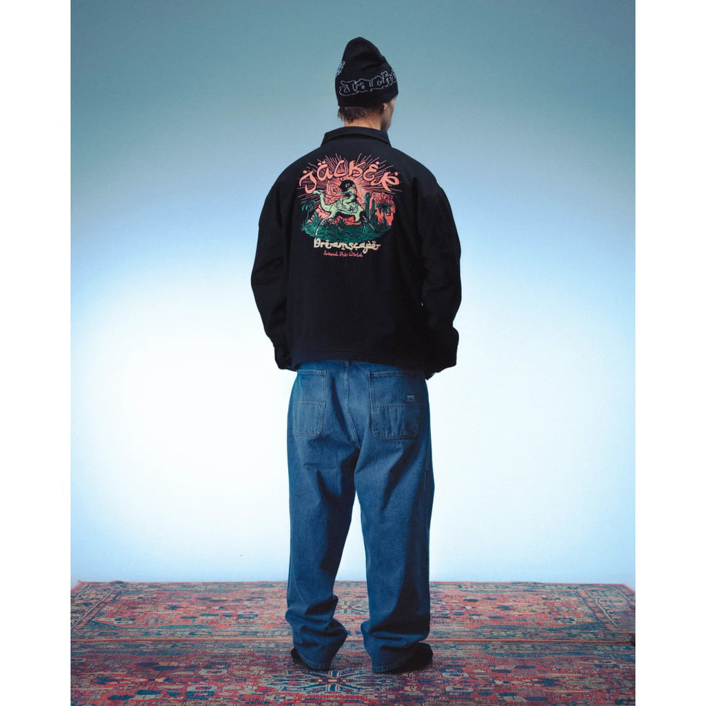 Veste Jacker Sandman Coach Jacket Black - Insidshop.com