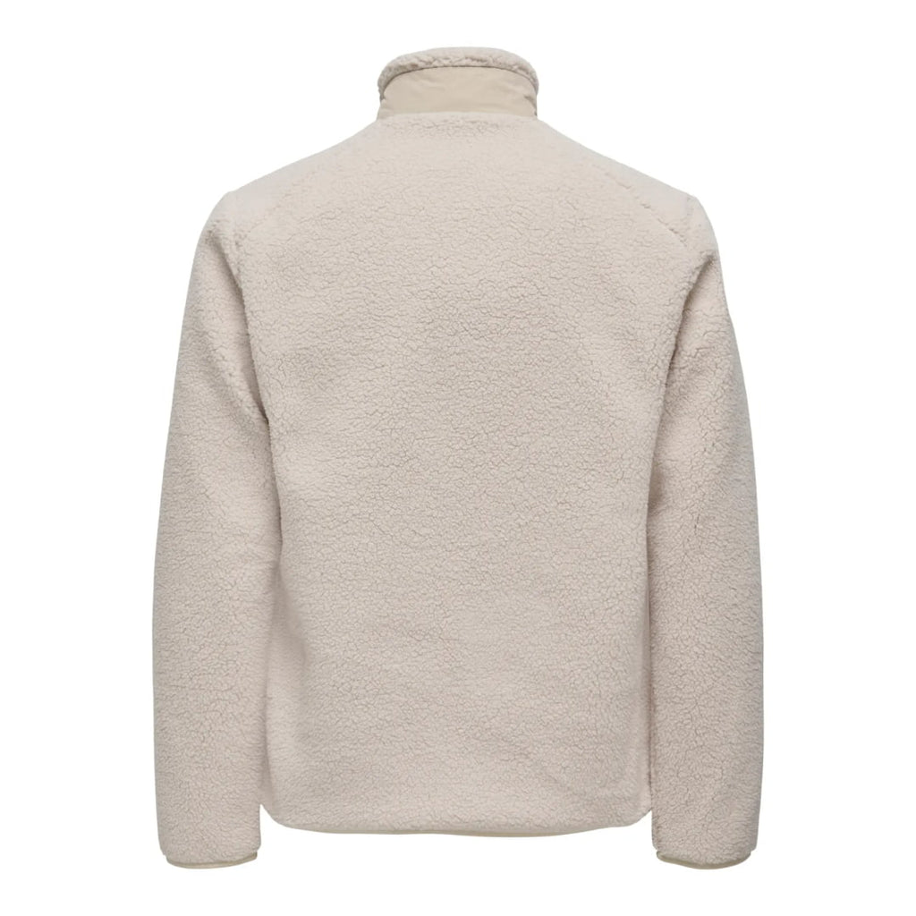 Veste Only & Sons Onsdallas Life Sherpa OTW Silver Lining