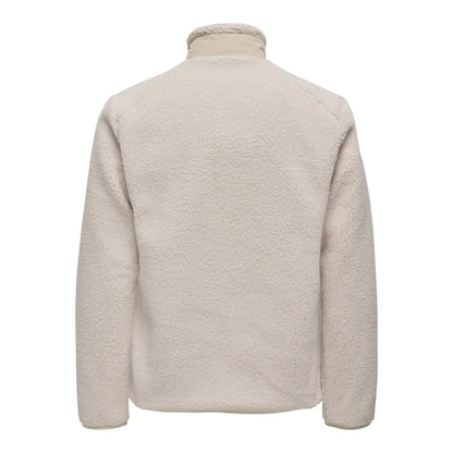 Veste Only & Sons Onsdallas Life Sherpa OTW Silver Lining