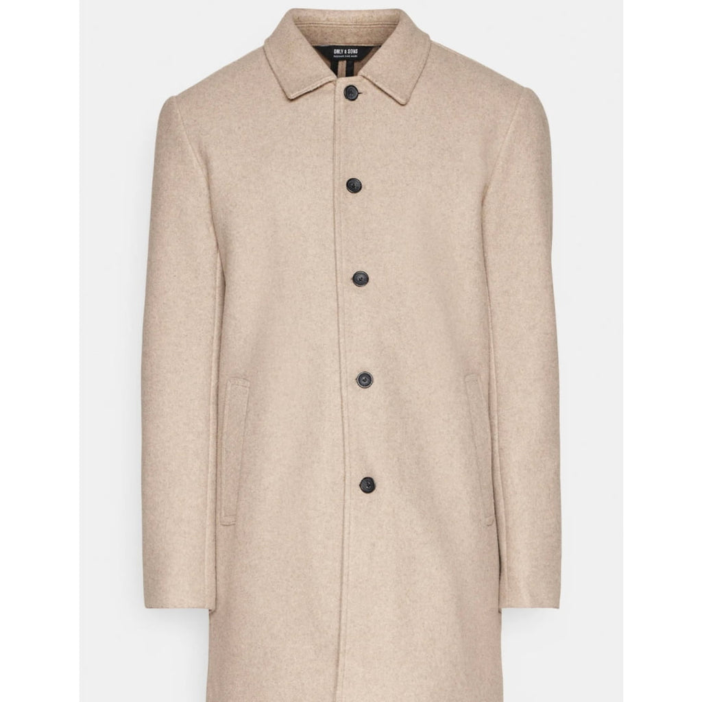 Veste Only & Sons Onsjacob Wool Carcoat Otw Chinchilla